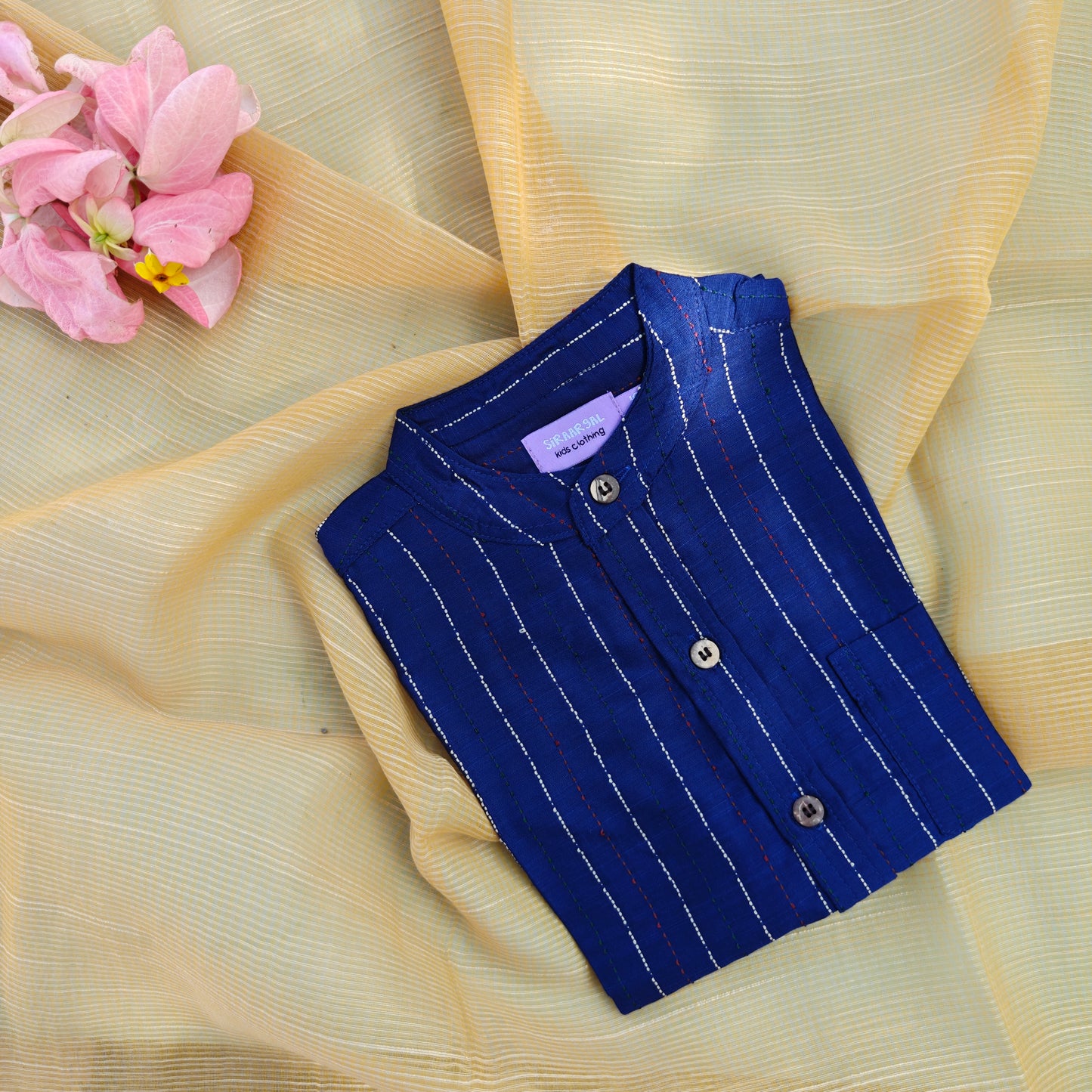 Navy Blue stripes