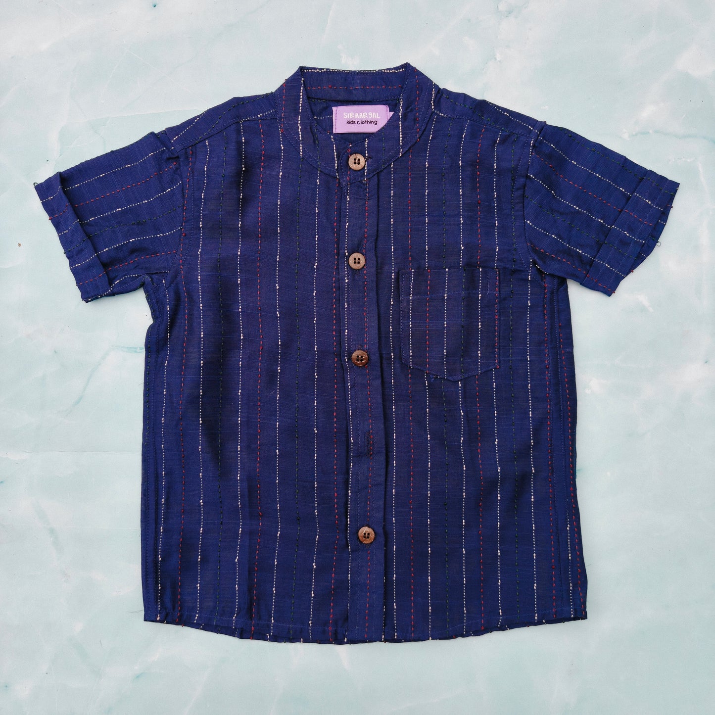 Navy Blue stripes