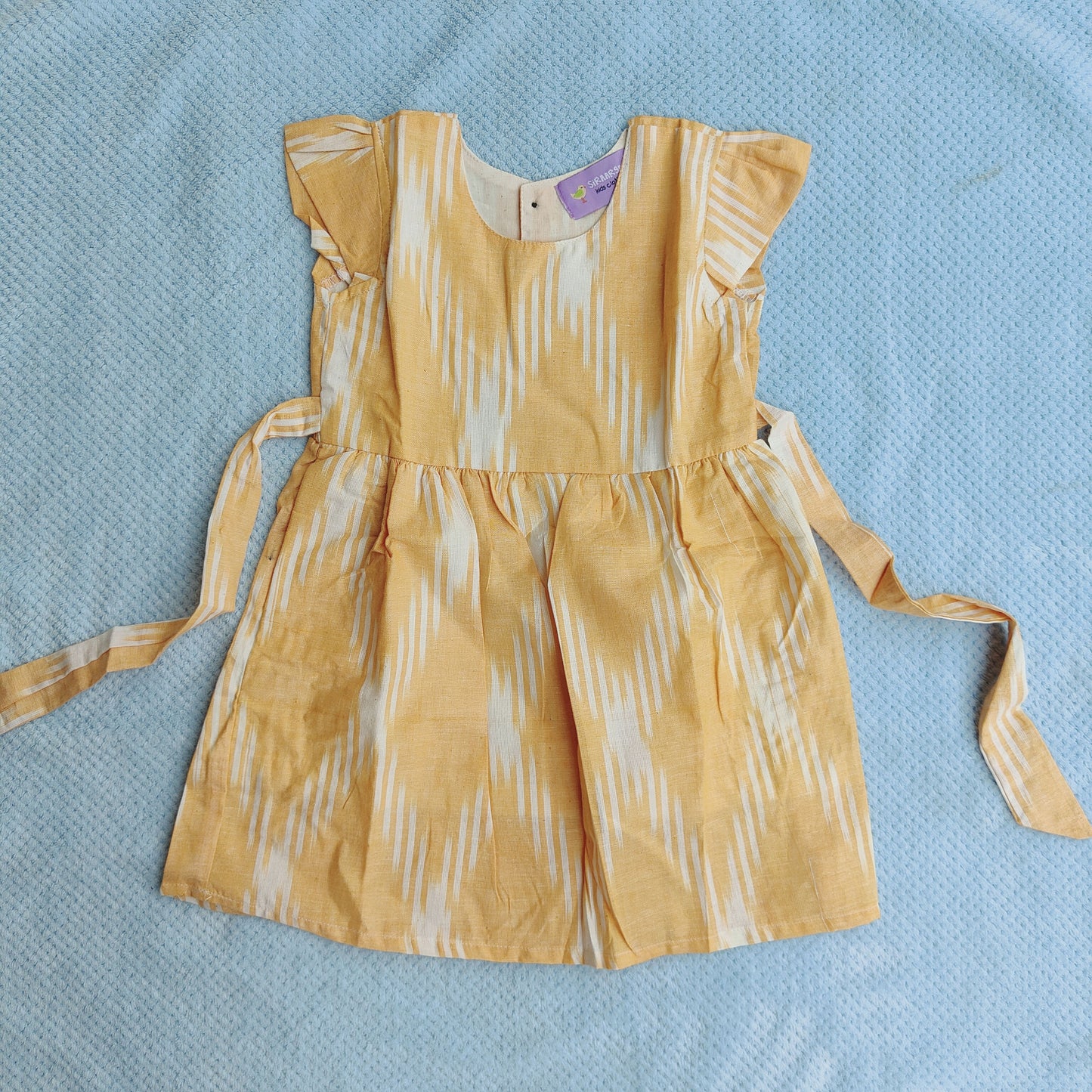 Yellow ikkat