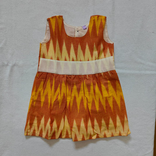 Orange ikkat