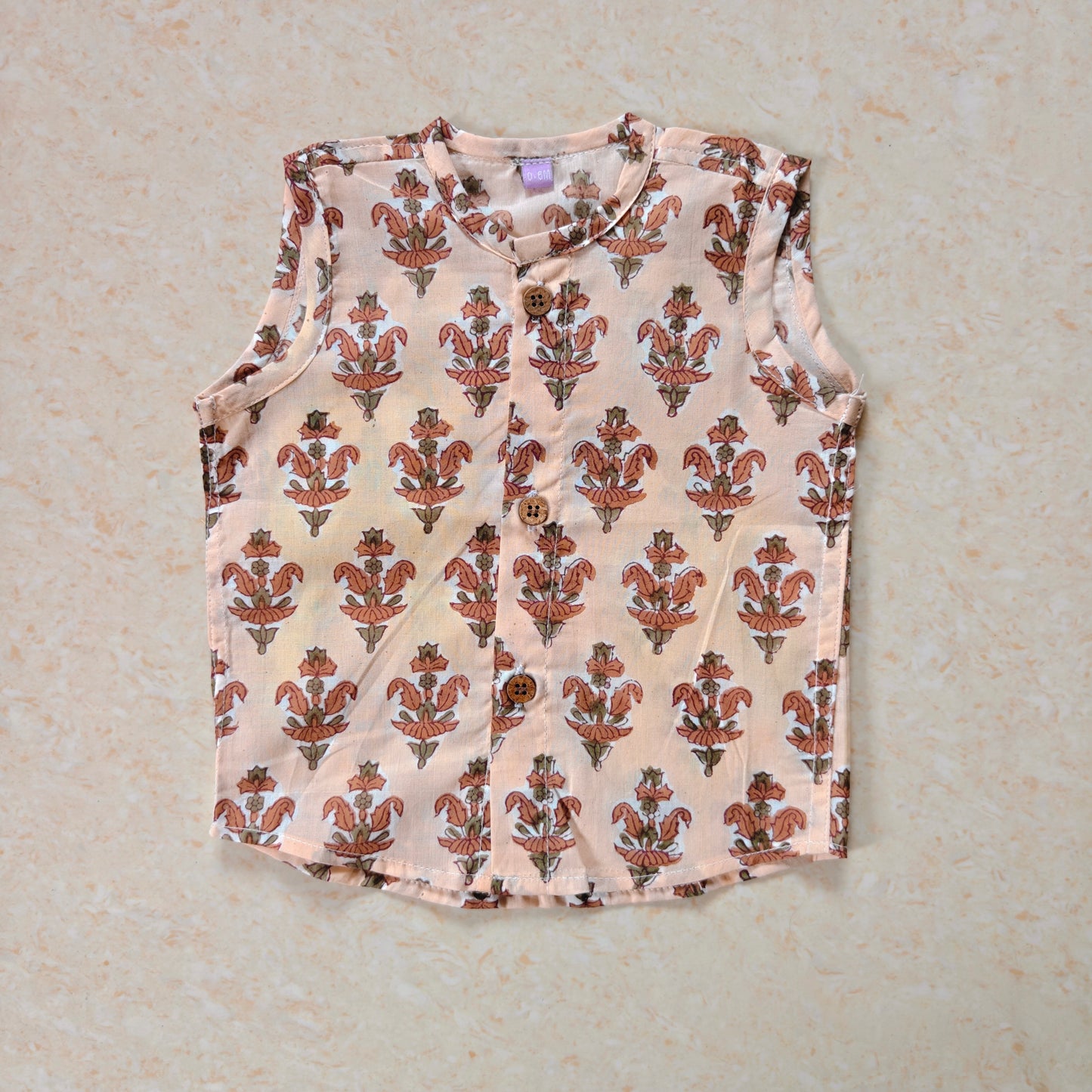 Beige floral
