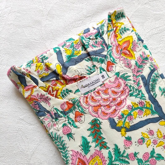 White floral