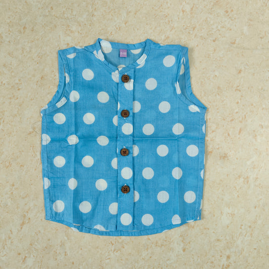 Blue Polka