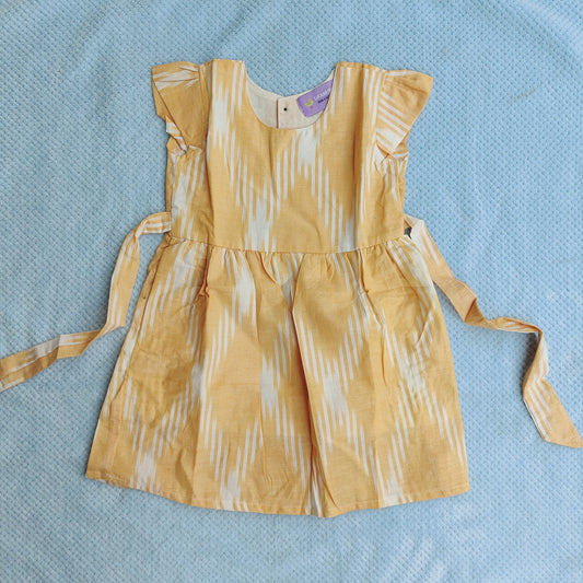 Yellow ikkat