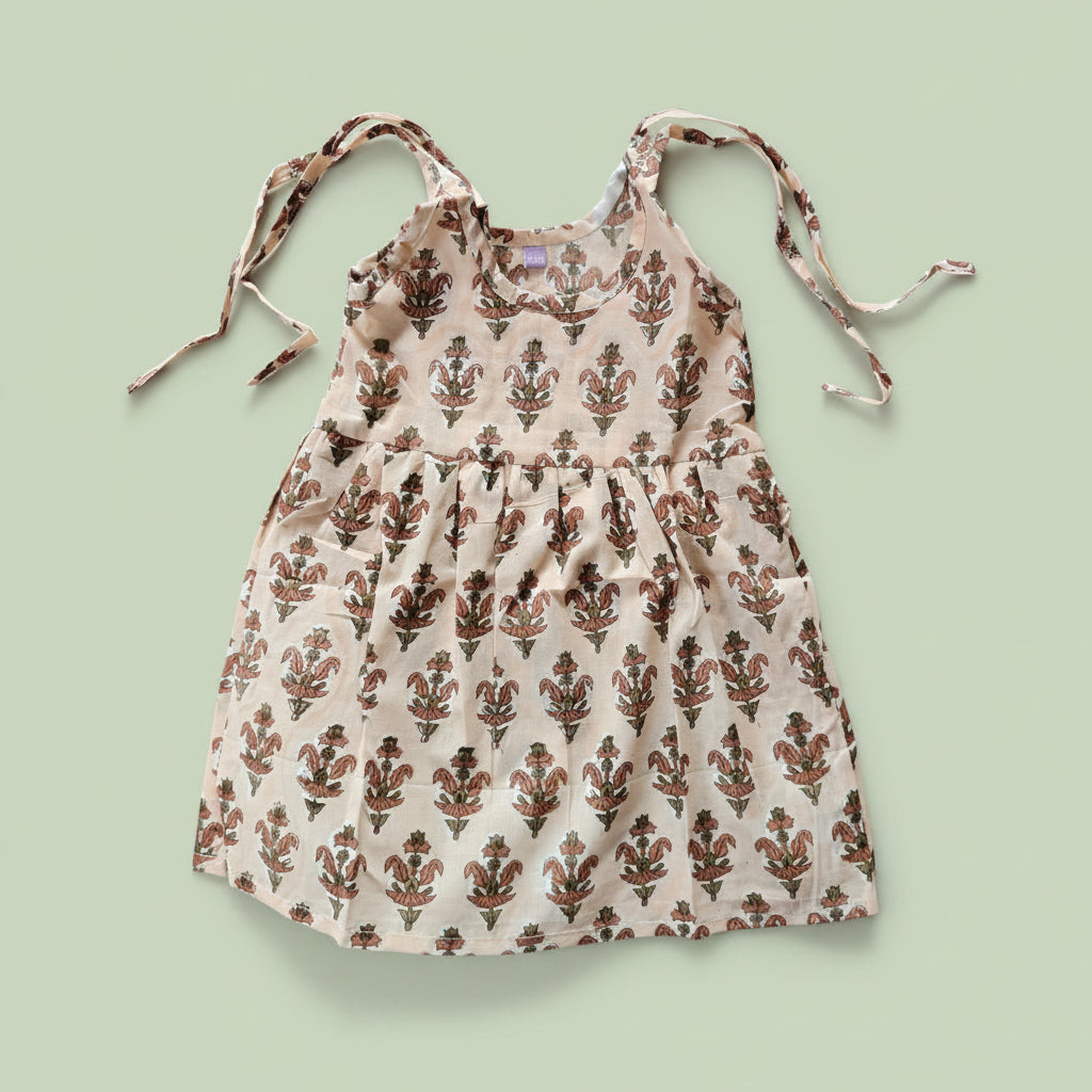 Beige floral